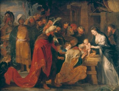 王の崇拝 作： Peter Paul Rubens